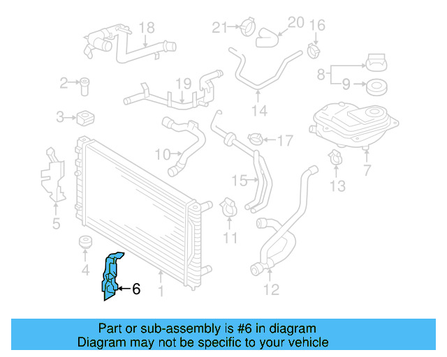 Air Duct 3B0-121-283-D - View 26