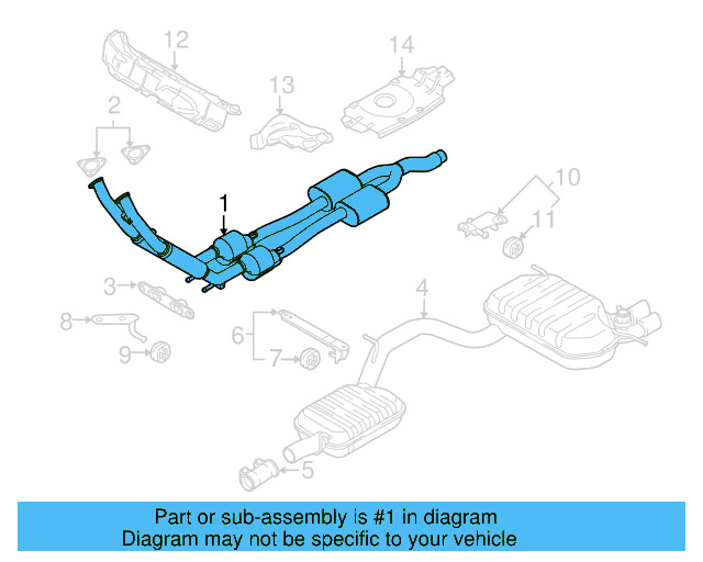 Converter & Pipe 1K0-254-507-DX - View 4