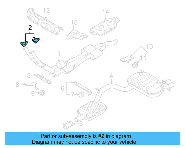 Converter & Pipe Gasket 3D0-253-115-E - View 4