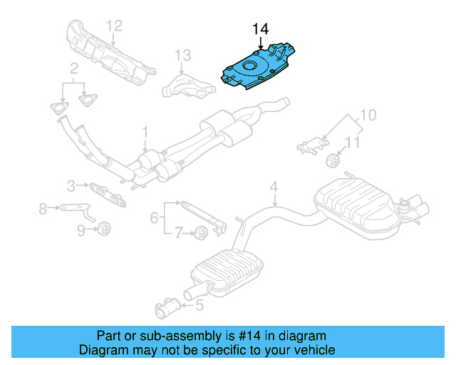 Heat Shield 1K0-825-701-J - View 2