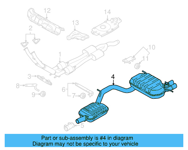 Muffler 1K6-253-181-JQ - View 5
