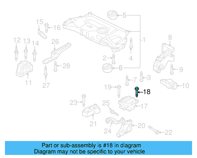Gear Assembly Mount Bolt N-105-524-02 - View 35