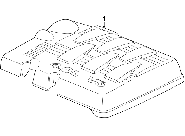 Engine Cover 7B0-103-925 - View 3