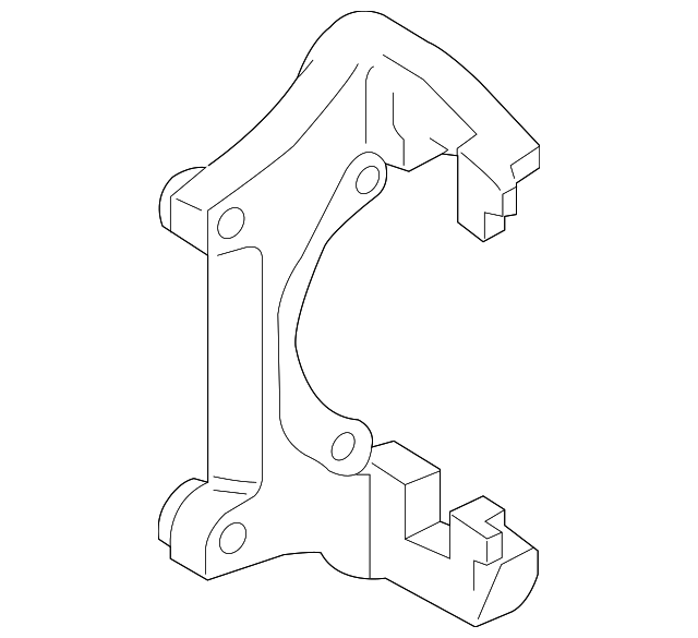 Caliper Mount 1K0-615-125-F - View 2