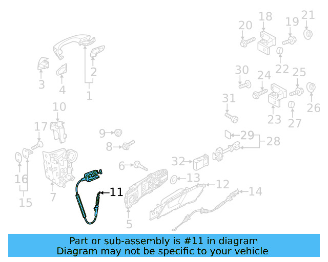 Cable 5N0-837-017-E - View 19