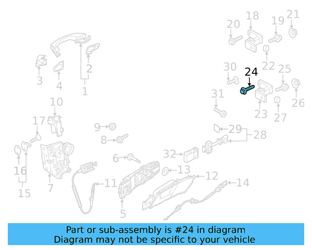 Upper Hinge Mount Bolt N-912-056-02 - View 13