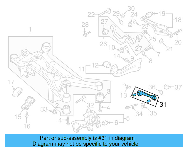 Lower Control Arm Lock Nut N-101-064-02 - View 163