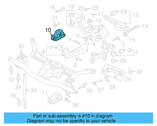 Bracket 1K0-505-130-L - View 38