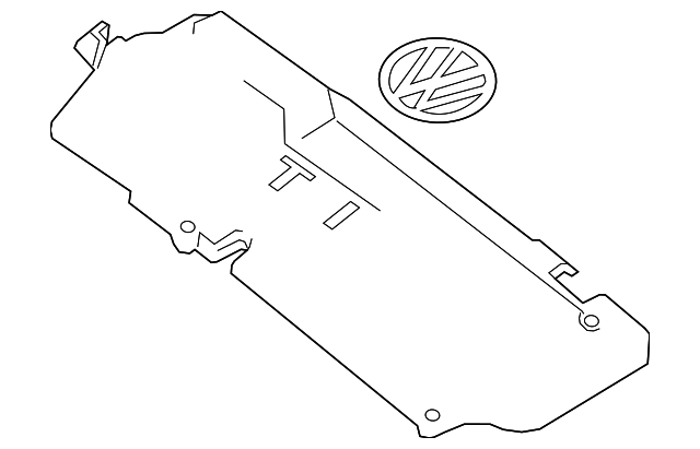 Engine Cover 03C-103-925-AM - View 2