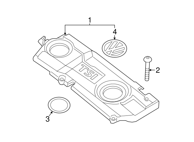 Engine Cover Bolt N-106-193-02 - View 2