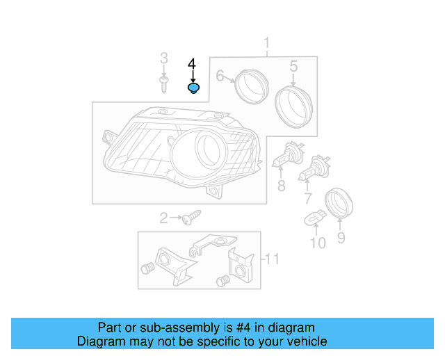 Cap 8E0-941-041 - View 8