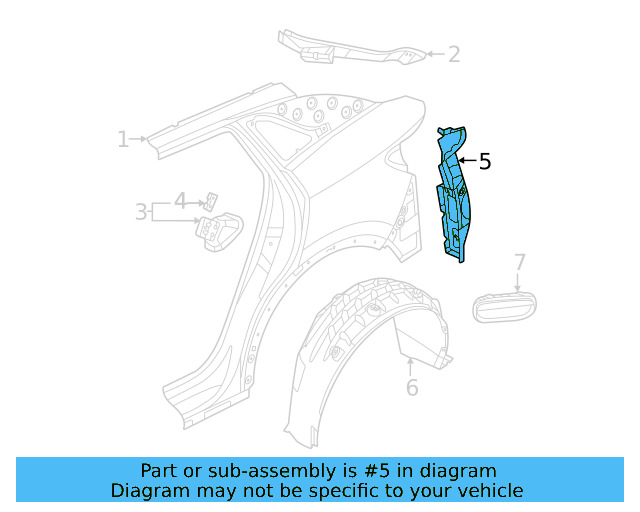 Tail Lamp Pocket 11A-813-320-B - View 3