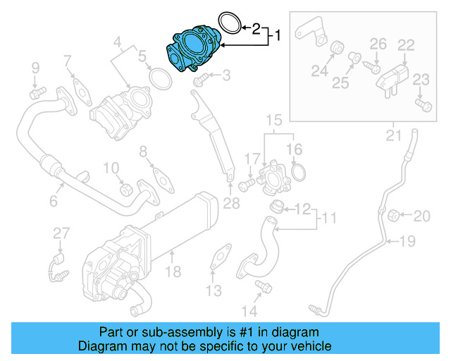 Exhaust Gas Re 03L-131-501-K - View 14