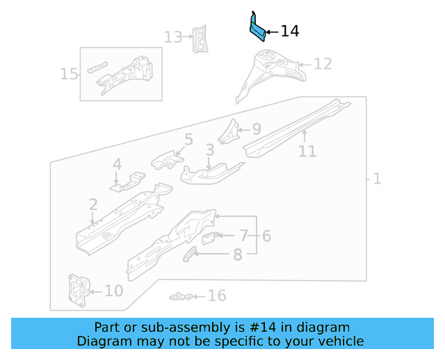 Filler Plate 575-805-087-A - View 2