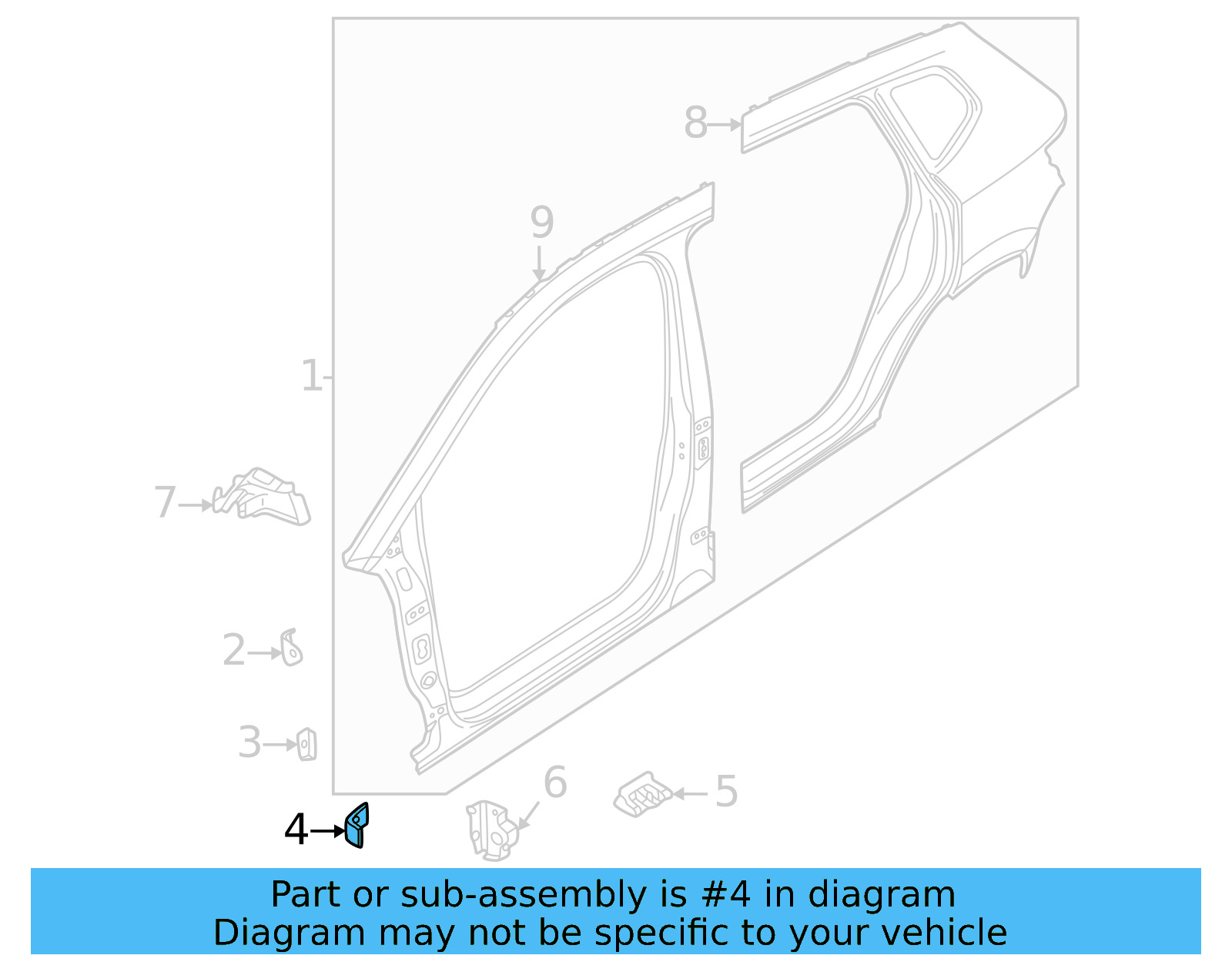 Uniside Assembly Bracket 575-821-141-A - View 2