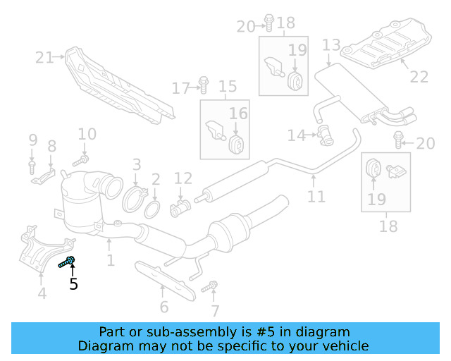 Sound Absorber Screw N-107-531-01 - View 14