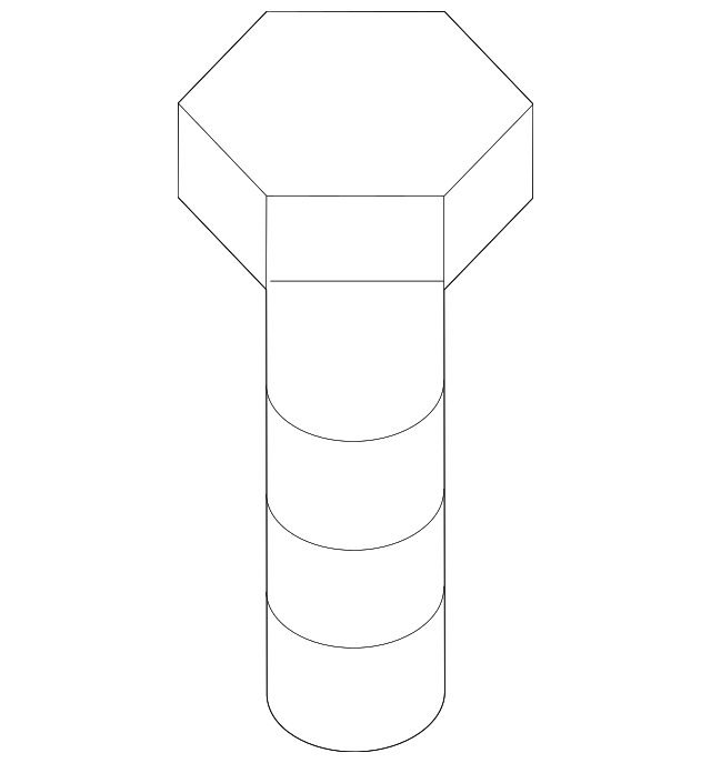 Sound Absorber Screw N-107-531-01