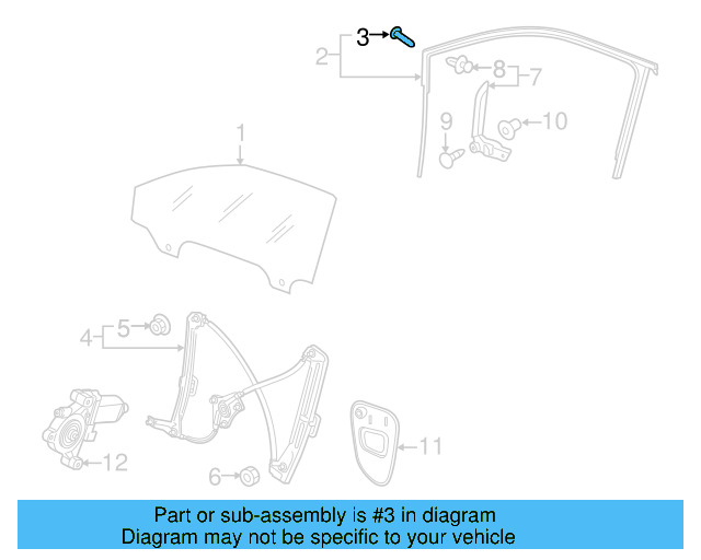 Window Channel Clip 5G0-837-732-A - View 17