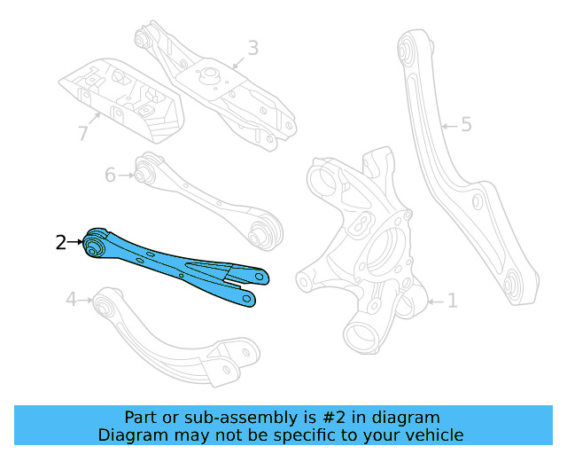 Ft Lower Control Arm 1EA505291 - View 3