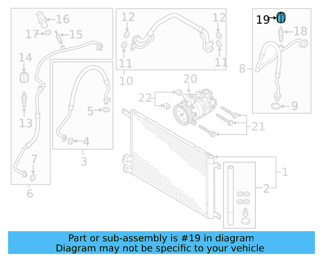 Fill Valve Cap 3C0-820-581 - View 89