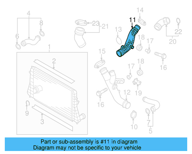 Connector Hose 1K0-145-828-AC - View 97