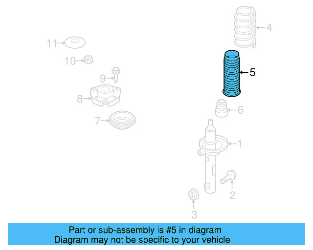 Dust Shield 6N0-413-175-A - View 13