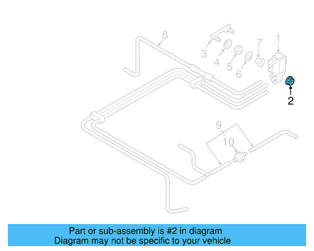 Mount Bracket Nut N-015-082-10 - View 115