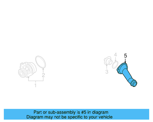 Thermostat Housing 038-121-121-D - View 13