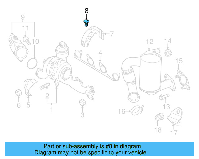 Upper Cover Bolt N-106-803-03 - View 16