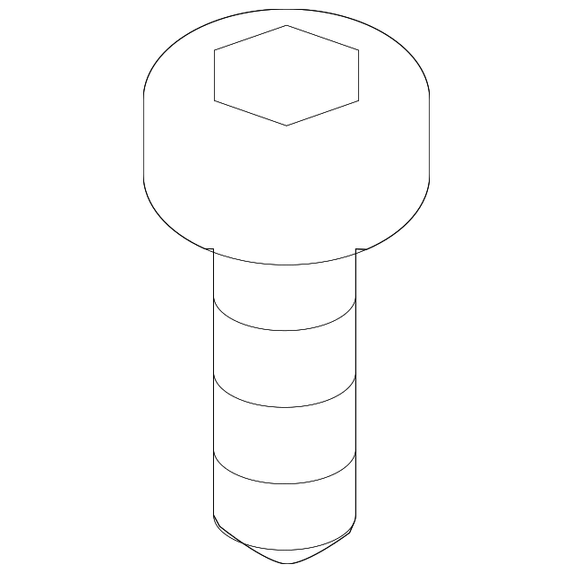 Cushion Frame Bolt N-909-369-01 - View 3