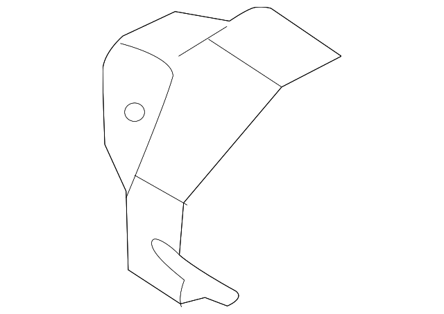 Turbocharger Mount Heat Shield 03L-129-969-B - View 2