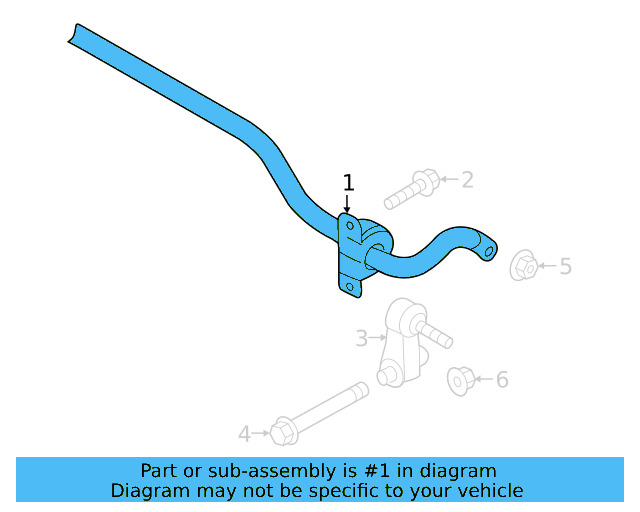 Stabilizer Bar 5Q0-511-305-BA - View 16