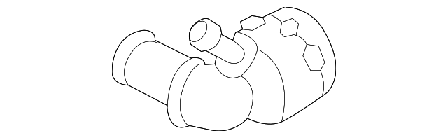 Upper Hose Coupling 1K0-122-291-R - View 13