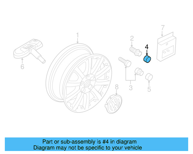 Wheel Bolt WHT-001-814-B-521 - View 16