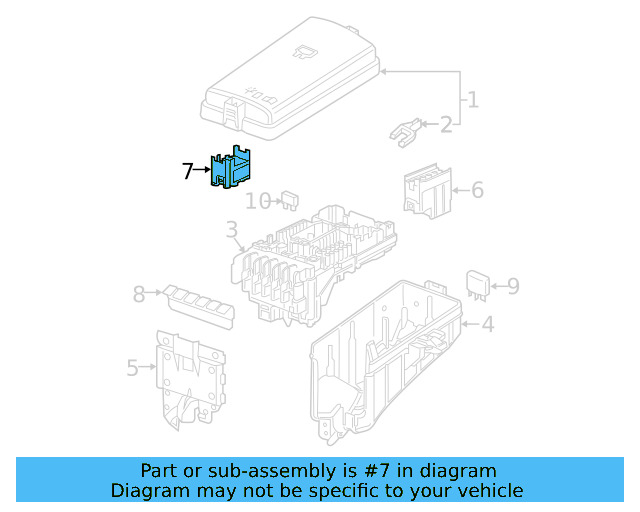 Relay Plate 5Q0-937-507-C - View 8
