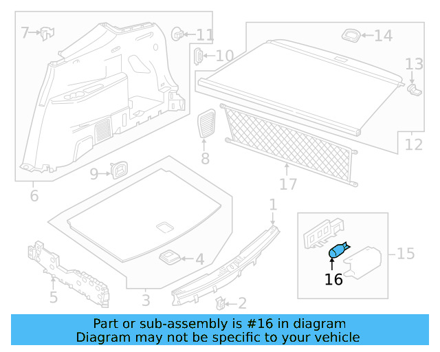O'head Lamp Bulb N-017-753-5 - View 191