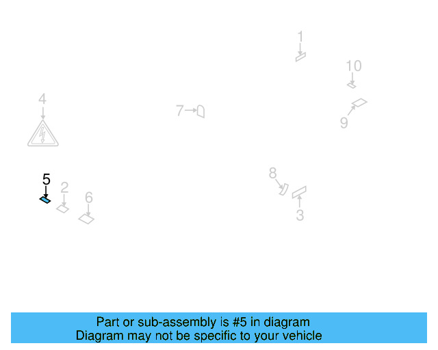 Label 1C0-010-332 - View 11