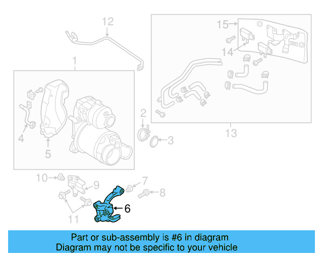 Mount Bracket 04L-131-425 - View 4