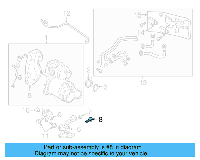 Mount Bracket Mount Bolt N-107-204-02 - View 3