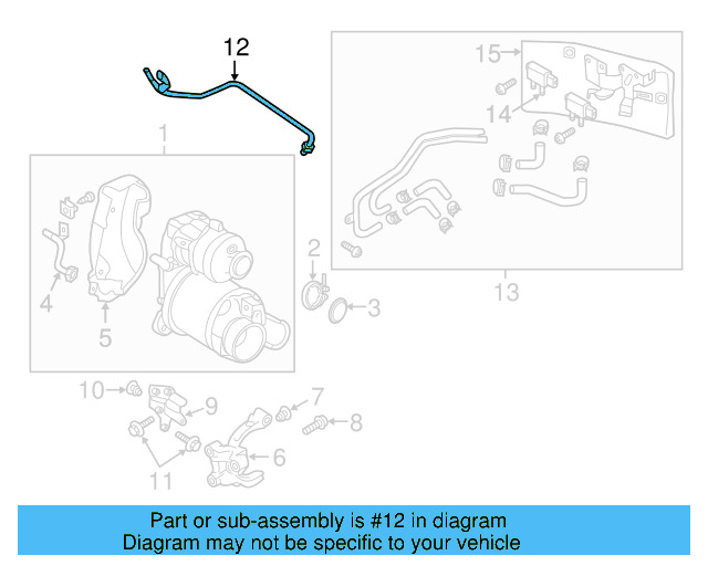 Inlet Pipe 04L-131-582-E - View 7