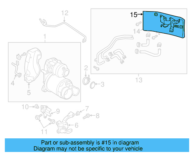 Heat Deflector 04L-971-461-AE - View 13