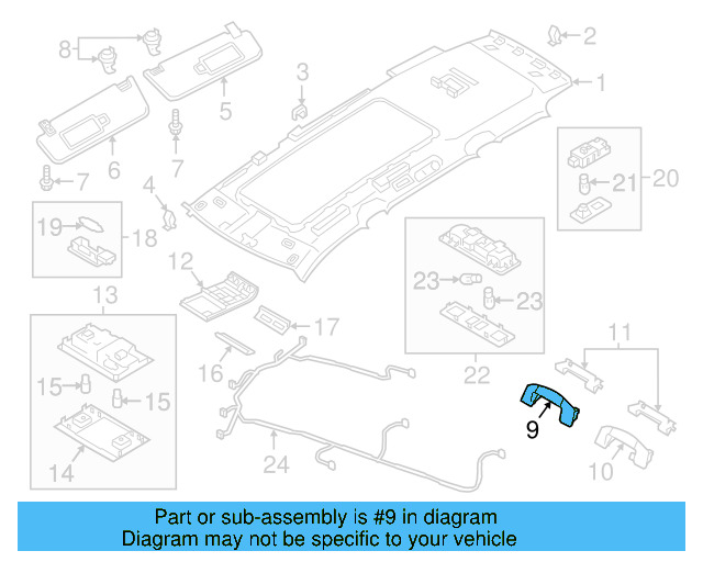 Grip Handle 2G0-857-607-ZA2