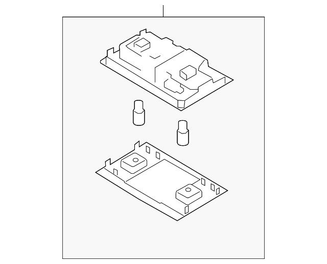 Map Lamp Assembly 3CN-947-105-A-DYU - View 5