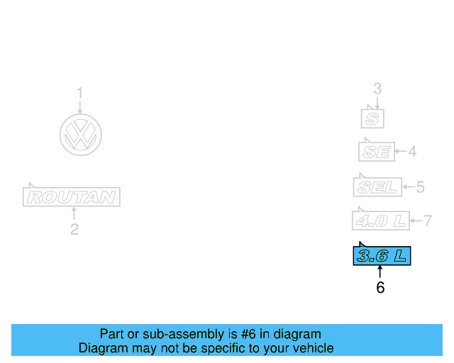Nameplate 7B0-853-675-B - View 9