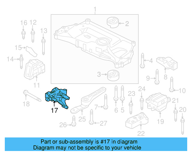 Support Bracket 06J-199-207-P - View 20