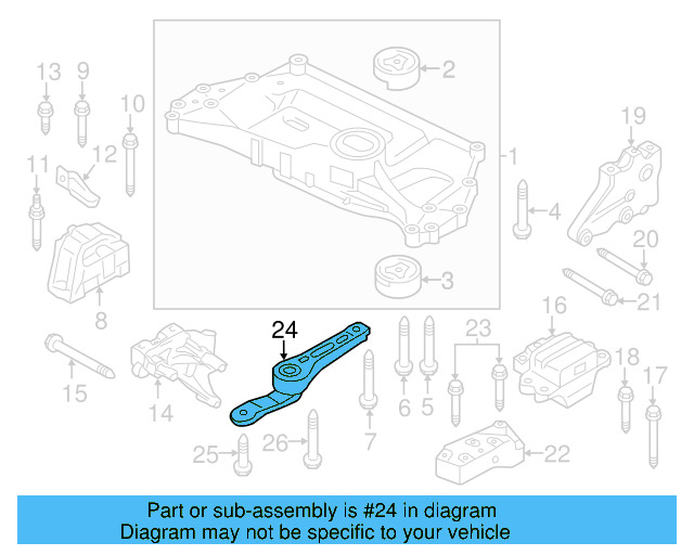 Trans Mount Bracket Stud N-911-270-01 - View 52