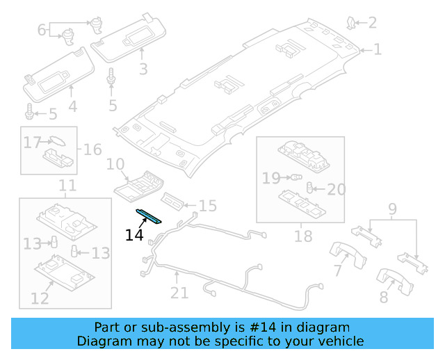 Front Trim 3CN-867-927-A-ZA2
