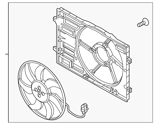 Fan Shroud 5QM-121-205-P - View 3