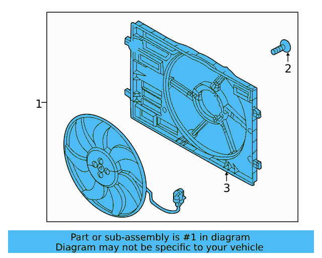 Fan Shroud 5QM-121-205-P - View 4