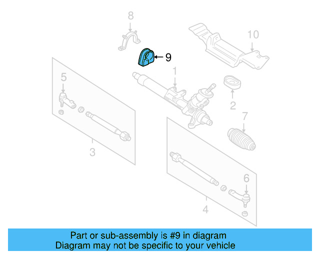Gear Assembly Insulator 1J0-422-884-A - View 4
